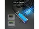 Кутии за дискове Orico TCM2M-C3 M.2 Storage Case NVMe/SATA M/B key Blue