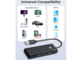USB Хъб Orico USB 3.0 PAPW3AT-U3-015, черен