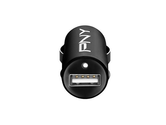 Зарядни устройства Универсално зарядно за кола PNY, в черно
