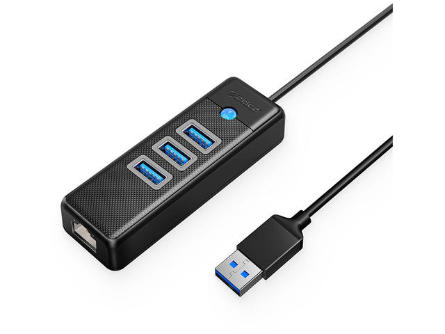 USB Хъб Orico USB 3.0 PW3UR-U3-015-BK