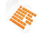 Капачки за клавиатури Ducky Yellow 31-Keycap Set Rubber Backlit Double-Shot US Layout 