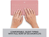 Клавиатури Logitech Keys-To-Go, US, BLUSH PINK