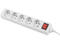 Разклонители Lanberg power strip 3 м, 5 гнезда, бял