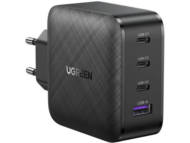 Зарядни устройства Ugreen 65W USB C PD зарядно устройство - 4 порта