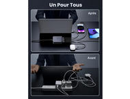 Зарядни устройства Upgreen Nexode USB C зарядно 100W GaN, 4 порта