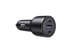 Зарядни устройства Ugreen USB C зарядно за кола 69W, 3-портово