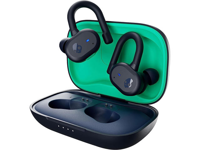 Слушалки Skullcandy Push Active True Wireless, Dark Blue/Green