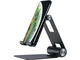 Стойки за мобилни устройства Satechi Aluminium R1 Adjustable Mobile Stand - Black