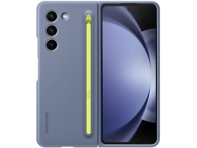 Калъфи Samsung Galaxy Z Fold5 калъф Slim S Pen, Icy Blue