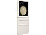 Калъфи Samsung Galaxy Z Flip5 калъф от екокожа, Cream