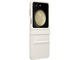 Калъфи Samsung Galaxy Z Flip5 калъф от екокожа, Cream