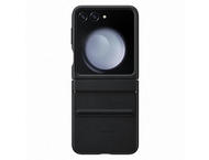 Калъфи Samsung Galaxy Z Flip5 калъф от екокожа, Black