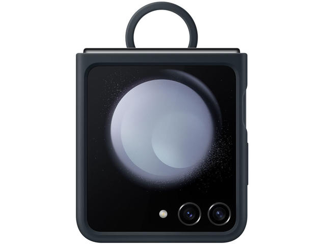 Калъфи Samsung Galaxy Z Flip5 силиконов калъф с ринг, Indigo