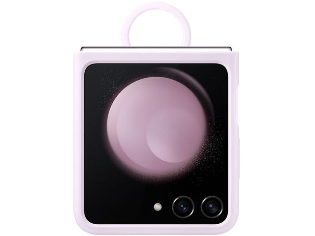 Калъфи Samsung Galaxy Z Flip5 силиконов калъф с ринг, Lavender