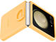 Калъфи Samsung Galaxy Z Flip5 силиконов калъф с ринг, Apricot