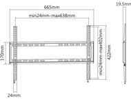 Стойки и маси SBOX PLB-2264F