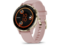 Смарт часовници Garmin Venu 3S Soft Gold безел с Dust Rose корпус и силиконова каишка