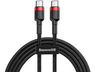 Кабели и Адаптери Baseus 60W, Type-C - Type-C,Cafule 3А (CATKLF-H91), 2 метра