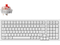 Клавиатури Keychron K4 Pro White Hot-Swappable Full-Size K Pro Red Switch RGB LED