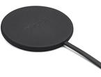Зарядни устройства Moon Wireless Charger Pad, M6000, Black Leather