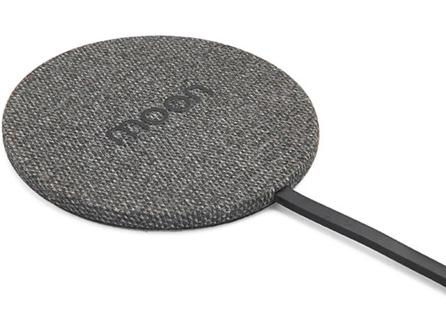 Зарядни устройства Moon Wireless Charger Pad, M603, Black Fabric