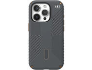Калъфи Speck Presidio2 Grip MagSafe with ClickLock iPhone 15 Pro,  Charcoal Grey/Cool Bronze
