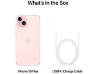 Смартфони Apple iPhone 15 Plus - 6GB RAM / 128GB, Pink