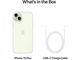 Смартфони Apple iPhone 15 Plus - 6GB RAM / 128GB, Green