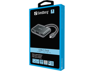 Докинг станции Sandberg USB-C Dock