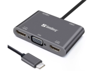 Докинг станции Sandberg USB-C Dock