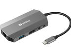 Докинг станции Sandberg USB-C 6-в-1 Travel Dock