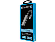 Докинг станции Sandberg USB-C Dock 