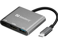 Докинг станции Sandberg USB-C Mini Dock