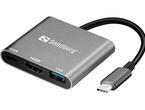 Докинг станции Sandberg USB-C Mini Dock
