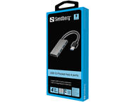USB Хъб Sandberg USB 3.0 Pocket Hub