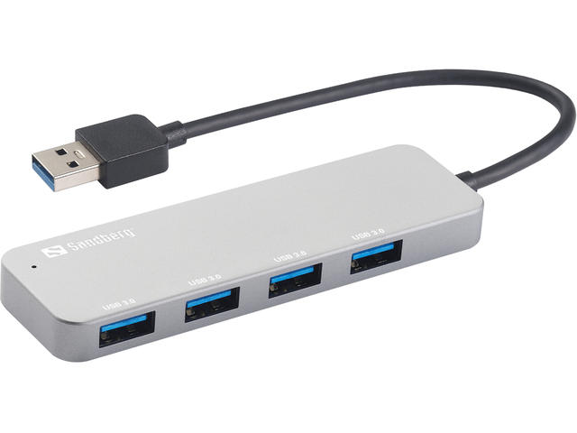 USB Хъб Sandberg USB 3.0 Hub 4 ports SAVER