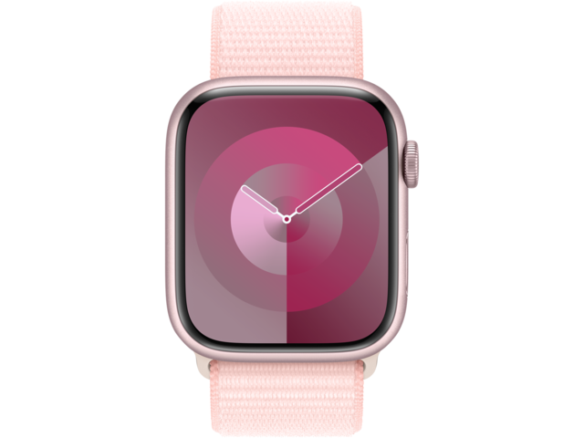 Смарт часовници Apple Watch S9 GPS 45mm Pink Alu Case w Light Pink Sport Loop