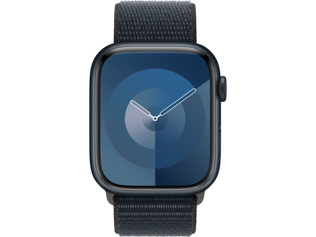 Смарт часовници Apple Watch S9 GPS 45mm Midnight Alu Case w Midnight Sport Loop