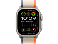 Смарт часовници Apple Watch Ultra2 GPS + Cellular, 49mm Titanium Case w Orange/Beige Trail Loop - M/L