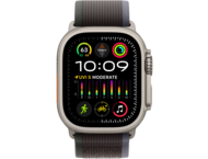 Смарт часовници Apple Watch Ultra2 Cellular, 49mm Titanium Case w Blue/Black Trail Loop - M/L