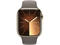 Смарт часовници Apple Watch S9 Cellular 41mm Gold Stainless Steel Case w Clay Sport Band - M/L