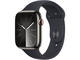 Смарт часовници Apple Watch S9 Cellular 45mm Graphite Stainless Steel Case w Midnight Sport Band - S/M