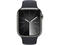 Смарт часовници Apple Watch S9 Cellular 45mm Graphite Stainless Steel Case w Midnight Sport Band - M/L