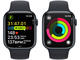 Смарт часовници Apple Watch S9 Cellular 45mm Midnight Alu Case w Midnight Sport Band - S/M