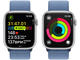Смарт часовници Apple Watch S9 Cellular 41mm Silver Alu Case w Winter Blue Sport Loop