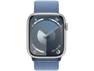 Смарт часовници Apple Watch S9 Cellular 45mm Silver Alu Case w Winter Blue Sport Loop