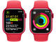Смарт часовници Apple Watch S9 Cellular 41mm RED Alu Case w RED Sport Band - M/L