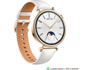 Смарт часовници Huawei Watch GT4 41mm Female (Aurora-B19L) Leather