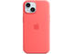 Калъфи Apple iPhone 15 Silicone Case with MagSafe - Guava