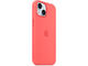 Калъфи Apple iPhone 15 Silicone Case with MagSafe - Guava